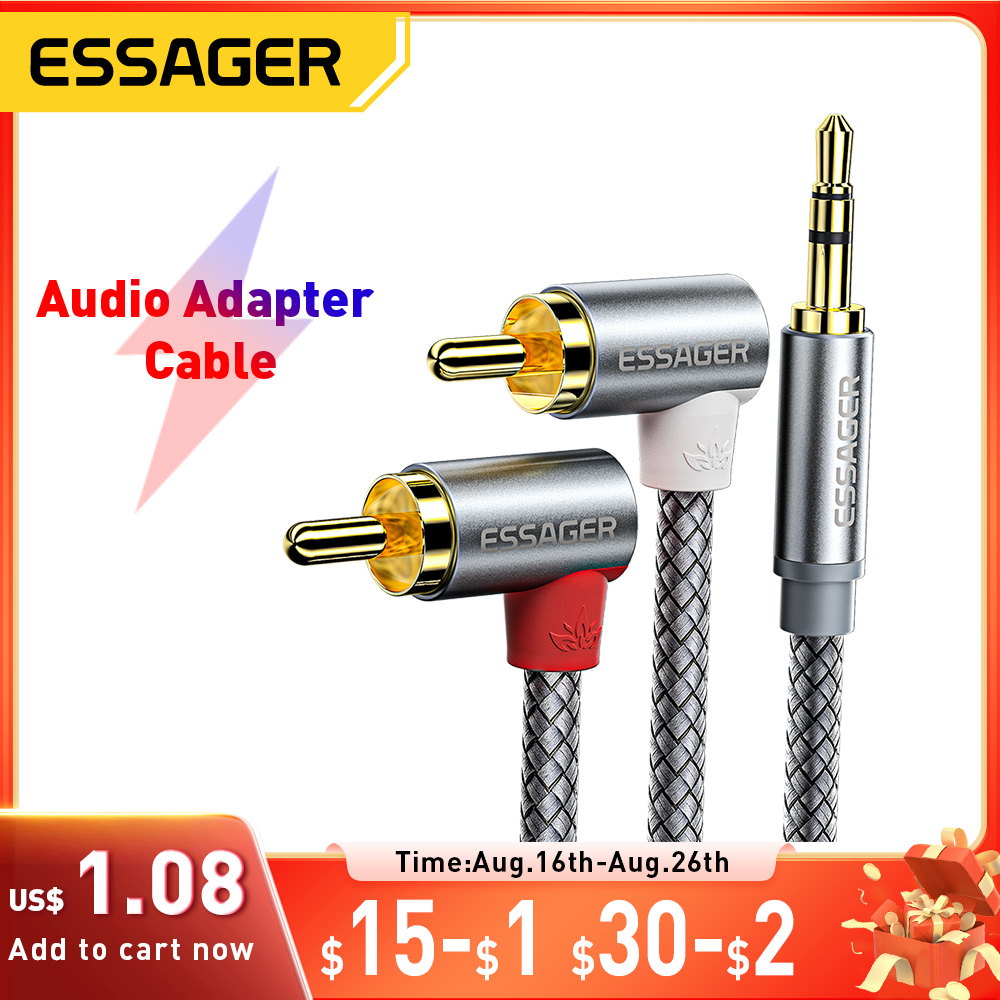 Essager 90 °   زاوية RCA الصوت - مراجعة Home Cinema Unit وسعره