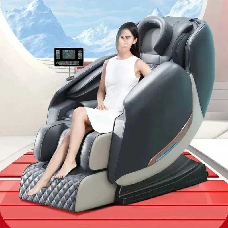 كرسي تدليك كهربائي فاخر للجسم  - مراجعة Home Cinema Unit وسعره