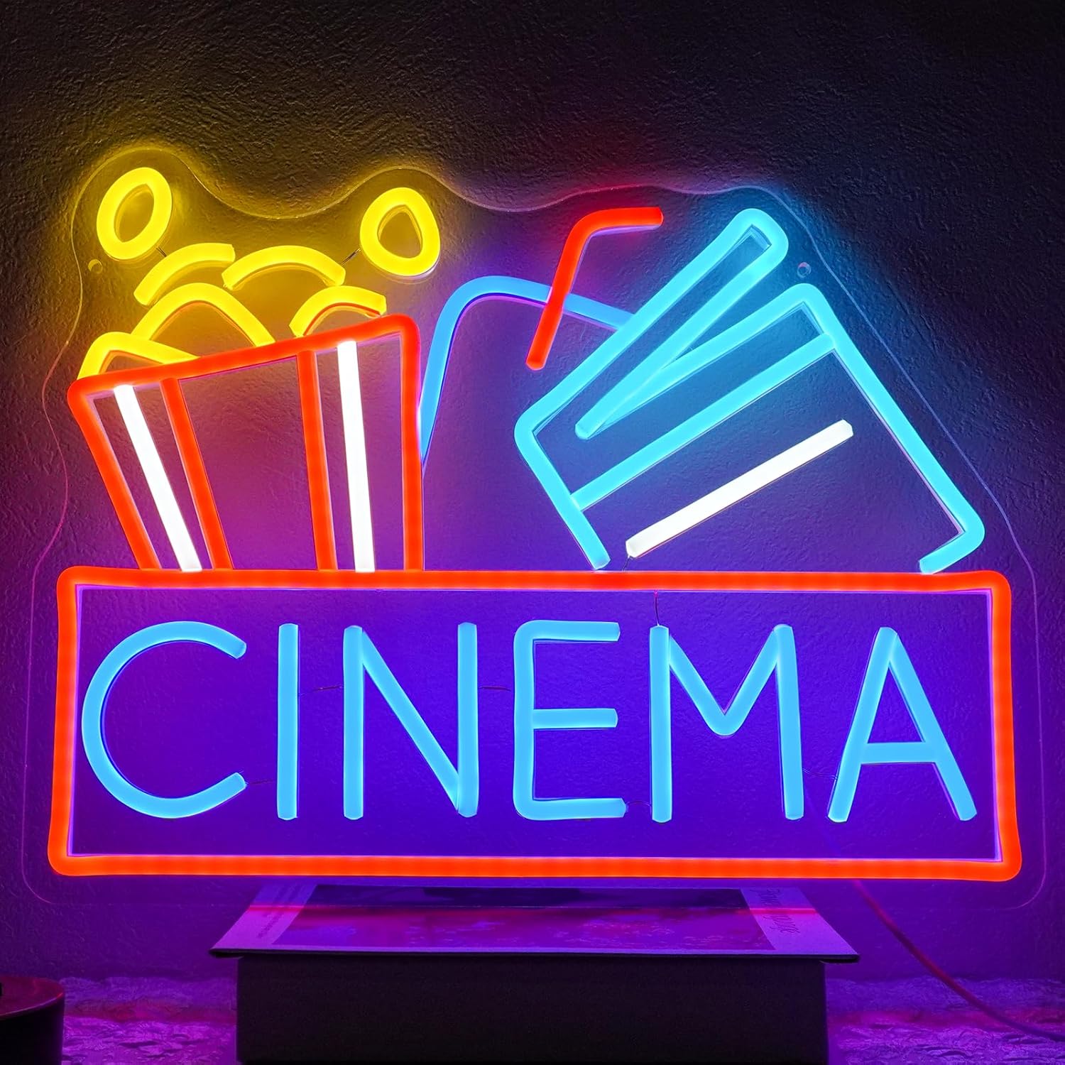 سينما النيون USB بالطاقة LED ع - مراجعة Home Cinema Films وسعره